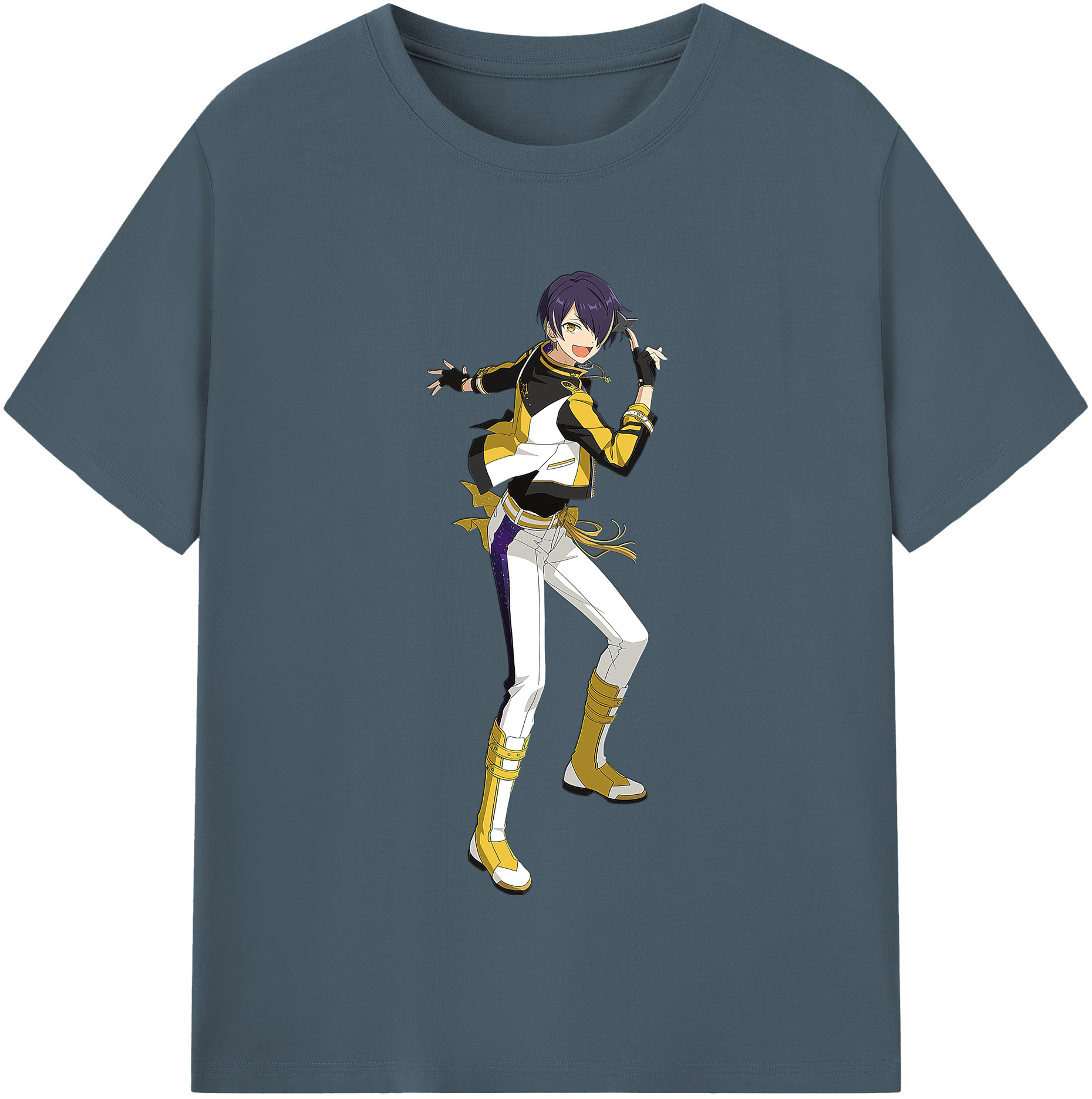 （画像用） あんさんぶるスターズ! Ensemble Stars 綿100％半袖Tシャツ（フロントプリント）